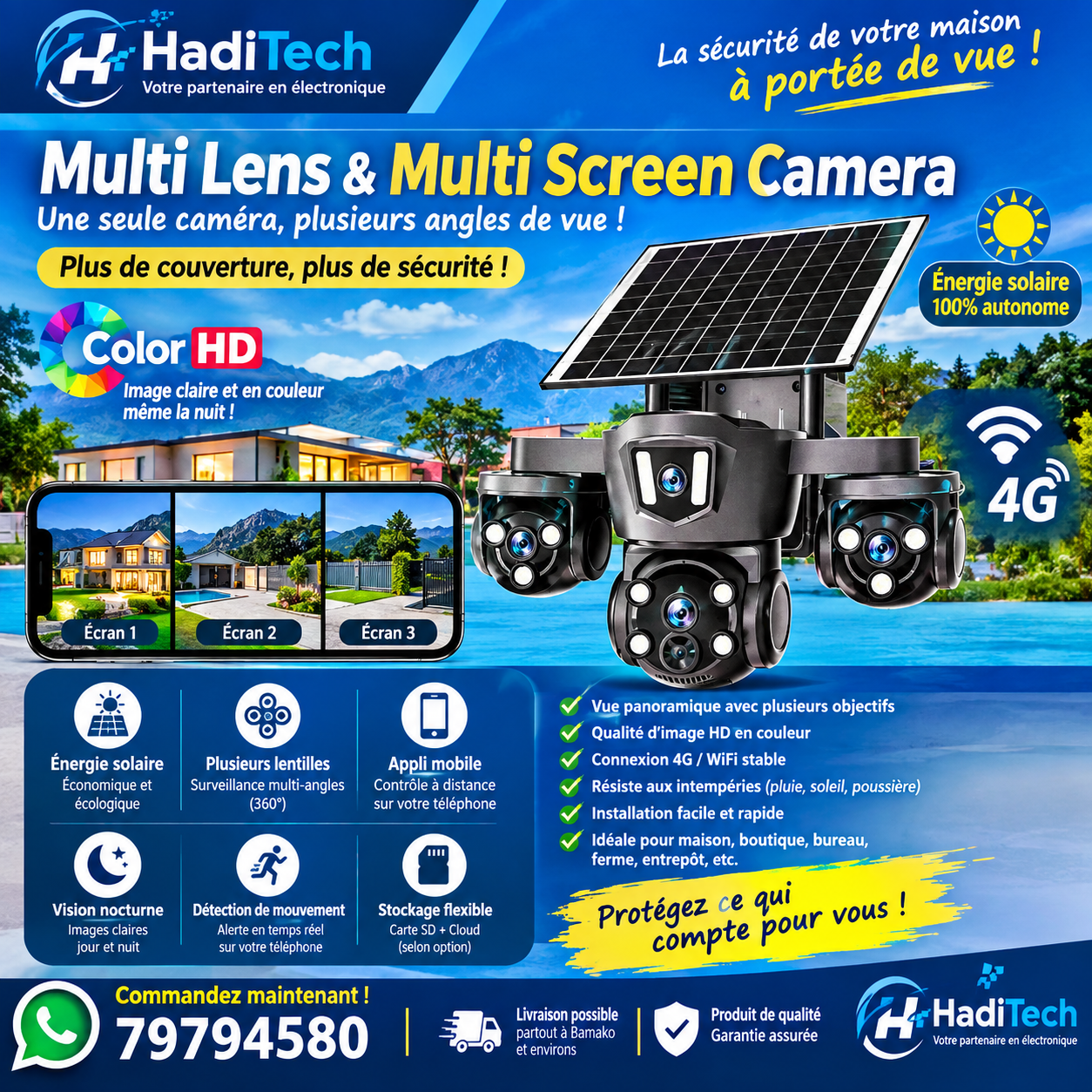 Caméra de surveillance