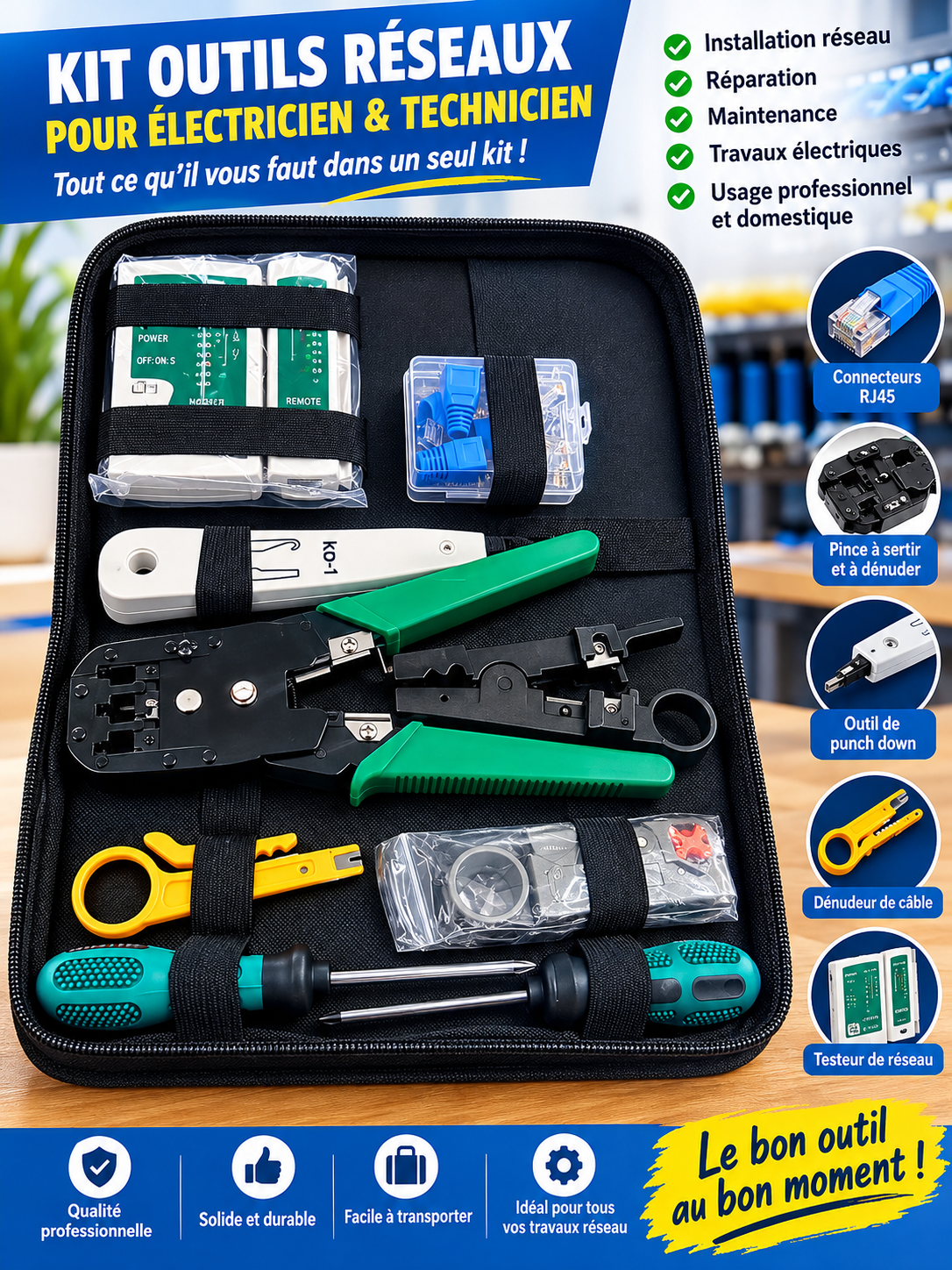 Pince repaire kit